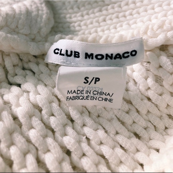 Club Monaco Darina V-back Sweater - Picture 4 of 4